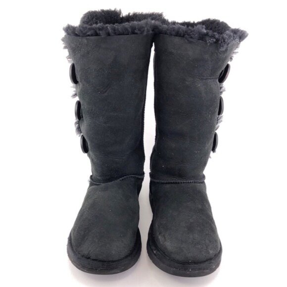 UGG Bailey Button Triplet Sheepskin Winter Boots 6 - Picture 4 of 13